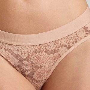 Sieve Brief in Buff Boa