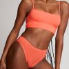 Thumbnail image #2 of Cloud Cotton Bralette in Coral