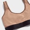 Thumbnail image #5 of Whipped Bra Top in Buff + Black