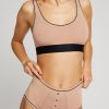 Thumbnail image #4 of Whipped Bra Top in Buff + Black