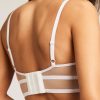 Thumbnail image #3 of Sieve Longline Bra in Buff + White
