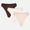 Thumbnail image #1 of Base High Thong in Neapolitan (Pack)