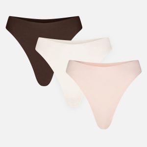 Base High Thong in Neapolitan (Pack)