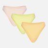 Thumbnail image #1 of Cloud Cotton French Cut Brief in Rainbow Sherbet (Pack)