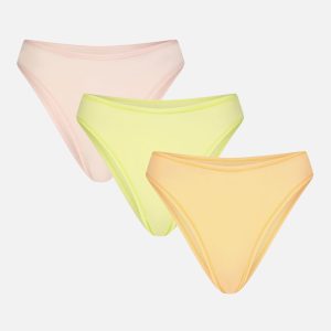 Cloud Cotton French Cut Brief in Rainbow Sherbet (Pack)