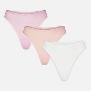 Cloud Cotton Thong in Bermuda (Pack)