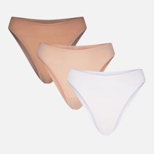 Cloud Cotton French Cut Brief in Honey (Pack)
