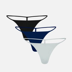 Glacé String Thong in Twilight (Pack)