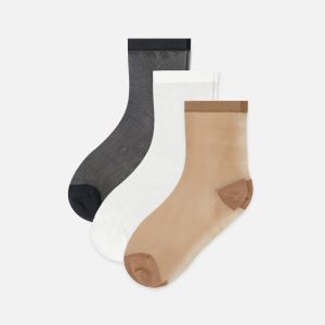 Fancy Mesh Sock in Essential (Pack)