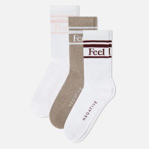 Feel Good Varsity Sock in Ambient (Pack)