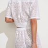 Thumbnail image #4 of Eyelet Lace Island Boxer in White