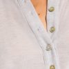 Thumbnail image #3 of Fino Featherweight Cashmere Polo in Heather Grey