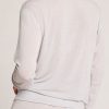 Thumbnail image #4 of Fino Featherweight Cashmere Polo in Heather Grey