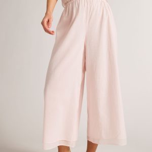 Island Cropped Pant in Shell