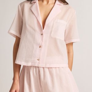Island Short Sleeve Shirt in Shell