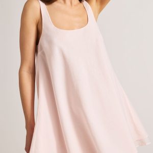 Island Swing Dress in Shell