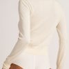 Thumbnail image #4 of Silk Cashmere Cardi in Cream