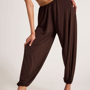 Slink Draped Pant in Espresso
