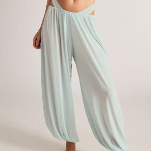 Slink Draped Pant in Mist