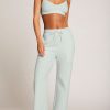 Thumbnail image #1 of Waffle Knit Cropped Track Pant in Mist