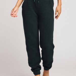 Waffle Knit Jogger in Cypress