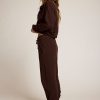 Thumbnail image #2 of Waffle Knit Jogger in Espresso