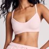 Thumbnail image #1 of Waffle Knit Lounge Bralette in Shell