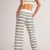 Thumbnail image #3 of Waffle Knit Cropped Track Pant in Sailor