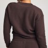 Thumbnail image #4 of Waffle Knit Deep V in Ganache