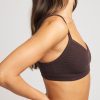Thumbnail image #3 of Waffle Knit Lounge Bralette in Ganache