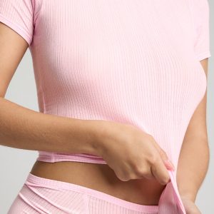 Whipped Baby Tee in Babe