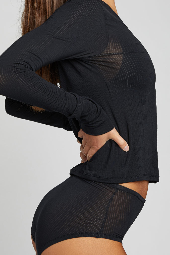 Whipped fabric is inexplicably soft and stretchy