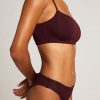 Thumbnail image #2 of Whipped French Cut Brief in Garnet