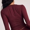 Thumbnail image #4 of Whipped Henley in Garnet