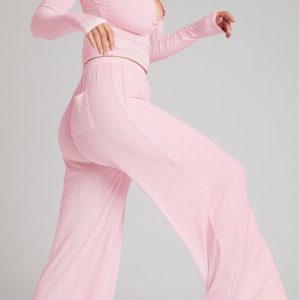 Whipped Track Pant in Babe
