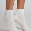 Thumbnail image #3 of Flutter Sock in White (Pack)