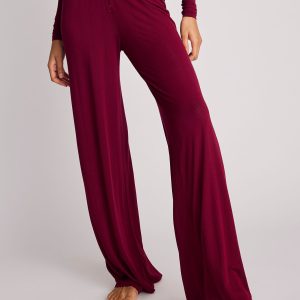 Whipped Track Pant in Cassis