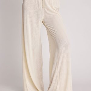 Whipped Track Pant in Cream