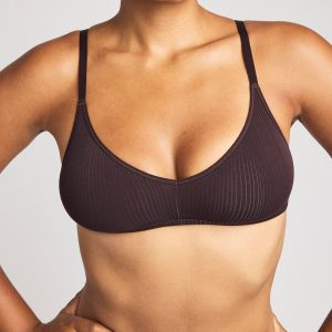 Whipped Non-Wire Bra in Ganache
