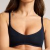 Thumbnail image #1 of Whipped Non-Wire Bra in Navy