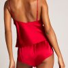 Thumbnail image #4 of Eclipse Washable Silk Cami in Cerise