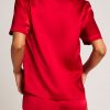 Thumbnail image #4 of Eclipse Washable Silk V-Top in Cerise
