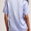 Thumbnail image #3 of Eclipse Washable Silk V-Top in Muse