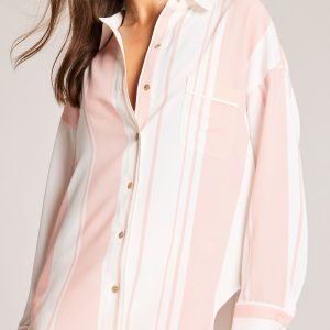 Supreme Shirt in Shell Stripe