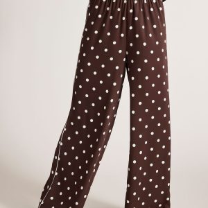 Supreme Track Pant in Espresso Dot