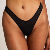 Thumbnail image #2 of Sieve Dipped Thong in Black (Pack)