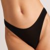 Thumbnail image #1 of Slink Dipped Thong in Black